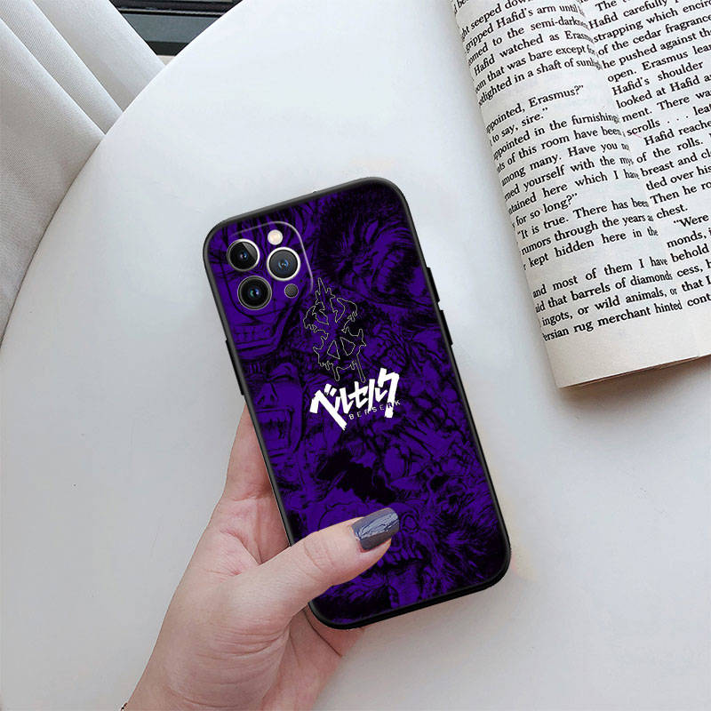 ED8 Berserk Guts Phone Case for Samsung A35 A25 A24 A15 A05S A05 M55 M35 M15 A06 A16 A02 A12 A13 A10 A20 A30 A22 A31 A32 A33 A41 A42 A50