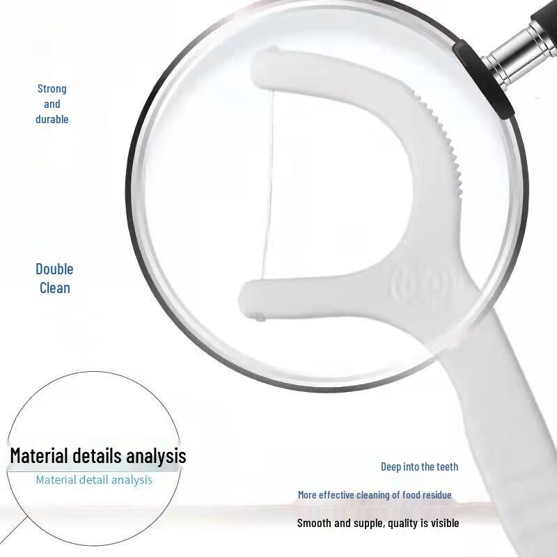 Доктор. Зубочистки с высокопрочной зубной нитью для глубокой чистки