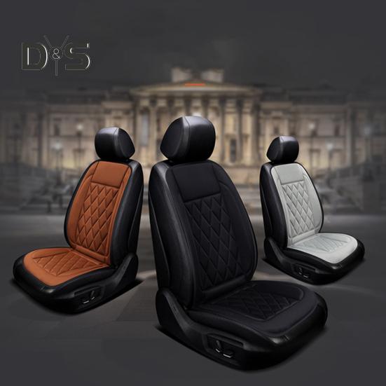 Heated Seat Cushion Wear Resistant Secure Fit Easy To Install Full Back Seat Coverage Cushion Car Interior Accessories