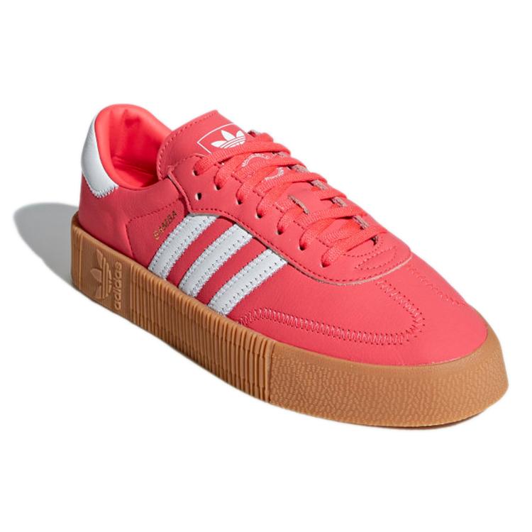 adidas Sambarose Красный Белый Жевательная резинка Женская DB2696