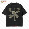 U2 Live The Joshua Tree World Tour 1987 Vintage Oversized T-Shirt Band Rock VLOJ