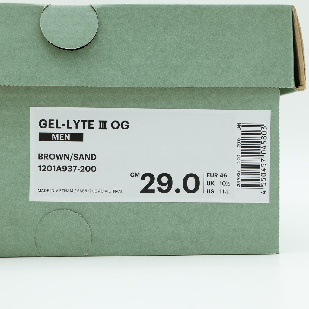 1201A937-200 ЦЕНЫ Asics Gel-Lyte 3 OG Cane Vine Brown Pea Green (Мужской)