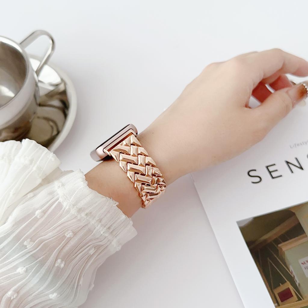 Stainless Steel Strap For Samsung Galaxy Fit3 Band Metal Bracelet For Galaxy Fit 3 SM-R390 Wristband Replacement Accessories