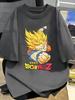 Plus Size Dragon Ball Anime Printed Men WomenTshirt Casual Parent Child Tops Harajuku Style Fashion Y2K Summer Street Wear