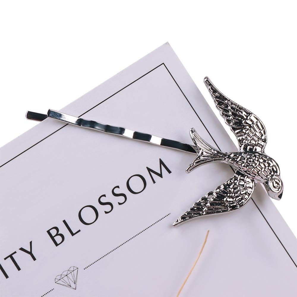 Bird Animal Shape Gifts Hair Accessories Headdress Hairpin Word Folder