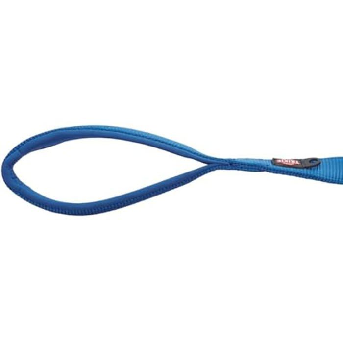 Laisse pour chien - TRIXIE - Premium - 1,00 m - 25 mm - Bleu