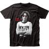 John Lennon NYC B&W Mens T Shirt Rock and Roll Music Classic Band Tee New Black