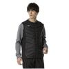 Techfill Breath Thermo Training Size M Vest, Water-Repellent, Moisture-Wicking, Heat-Retaining, Washable, Windproof, 32MEB537, Black,