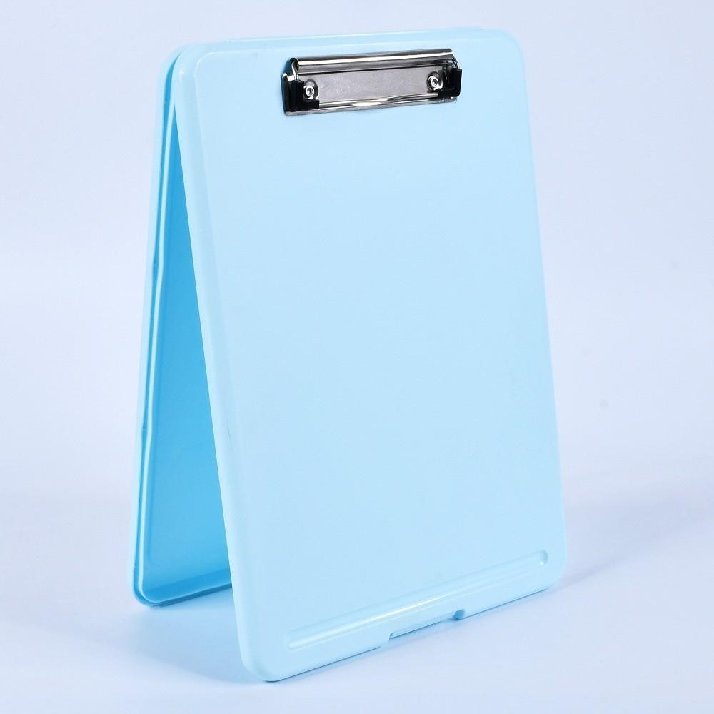 a4 Size File Folder with Clipboard Plastic Document Box For Students Teachers