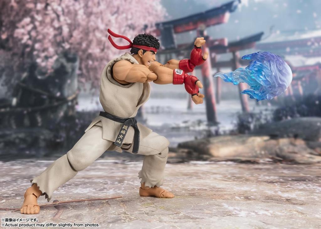 TAMASHII NATIONS Street Fighter Ryu 150 мм окрашенная подвижная фигурка SHFiguarts -Outfit 2- Приблизительно. ПВХ и АБС