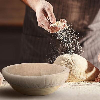 Чехол для корзины для расстойки хлеба Yousheng, моющийся из хлопка и льна, многоразовый, овальный, для расстойки теста, аксессуар для выпечки дома