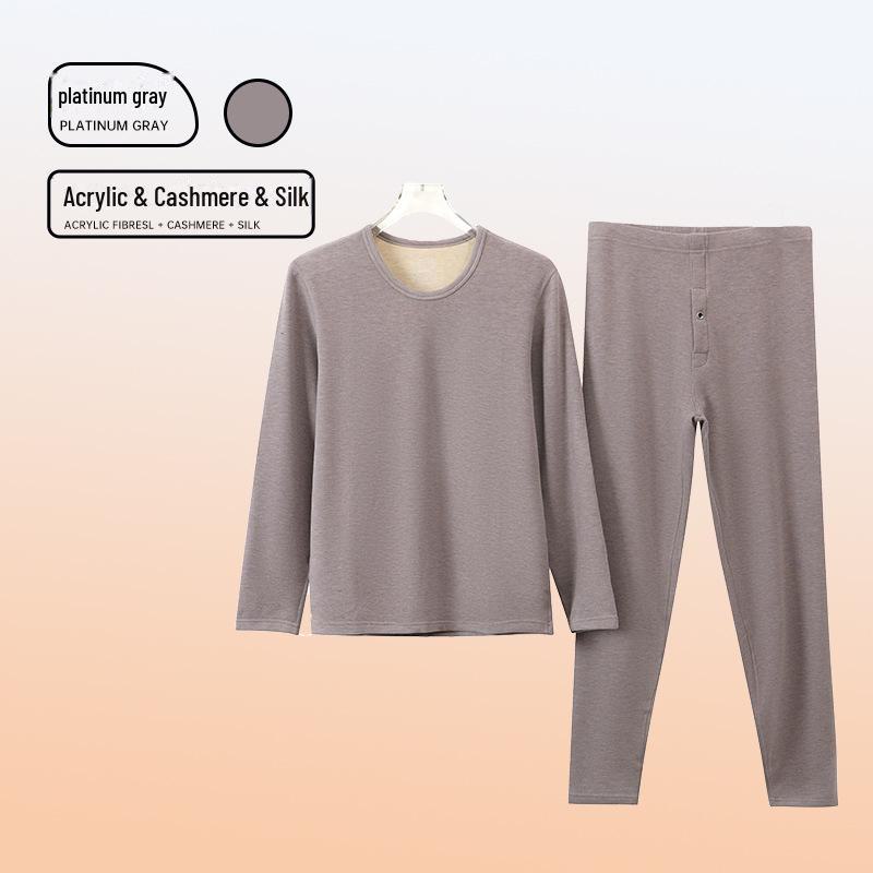 Термобелье из кашемира и шелка осень-зима: Теплый костюм для мужчин и женщин