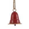 Деревенский Металлический Рождественский Колокольчик Большой Красный Зеленый Золотой Колокольчик Джингл Рождественская Елка Подвесной Декор Винтажный Ручной Работы Музыка Ветра для Елки Венка Дверного Декора