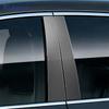 Наклейка на стойки B в стиле карбона для Seat Leon 2013 2014 2015 2016 2017 2018   LHD RHD Автомобиль Глянцевая черная отделка