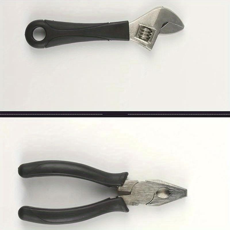 17 предметов роскошный набор инструментов для дома, прочный, удобный, для проектов «сделай сам», портативный набор ручных инструментов для ремонта, ящик для хранения