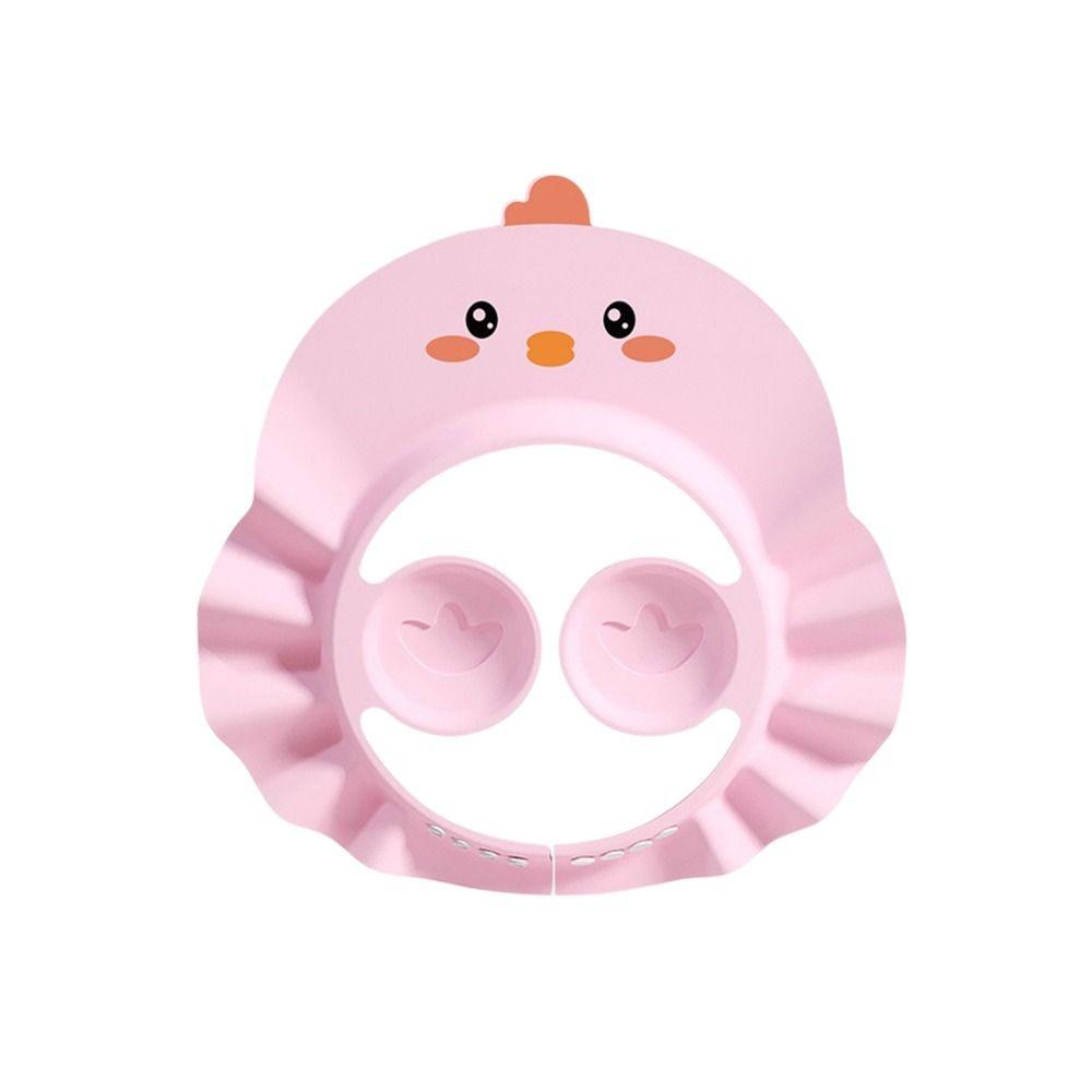 Регулируемая шапочка для мытья волос, водонепроницаемая, защита для ушей, детские шапочки для душа, для детей, малышей