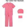 Epidemic Prevention Suit Doctor Surgical Gowns White Coat Kids Halloween Costume