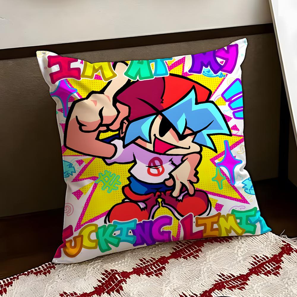 Game Friday Night FFunkins Cushion Cover Reversible Soft Durable Pillow Cover Home  Car MultiScene Use for Daily Comfort