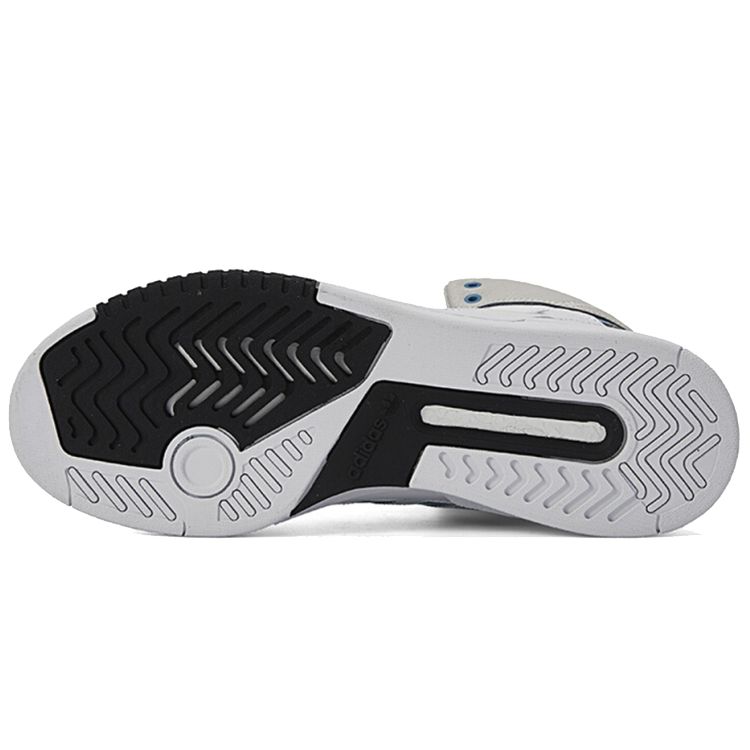 adidas Оригинальные высокие кеды для скейтбординга Drop Step XLT Унисекс Белый Синий FX7686
