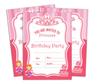 Darling Souvenir Pink Birthday Invitation Card Printable Fill or Write In Blank Invites Party Supplies Pack Of 28 5 X 7