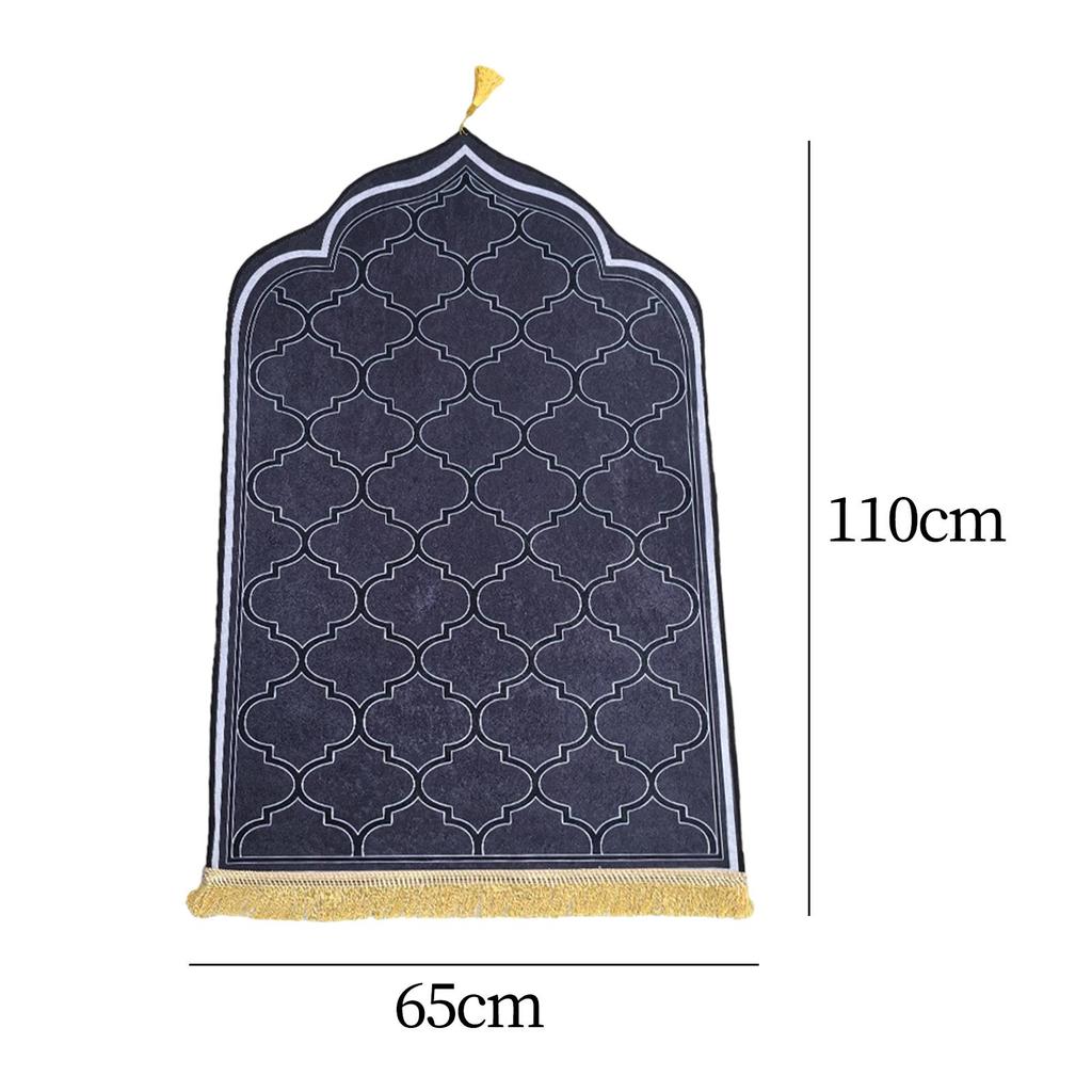 Prayer Rug Decoration Muslim Mat Comfortable Muslim Prayer Rug Prayer Mat for Birthday Bathroom Travel Kitchen Party Favors