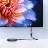 HDMI male to HDMI female 8K extension cable 15cm gray