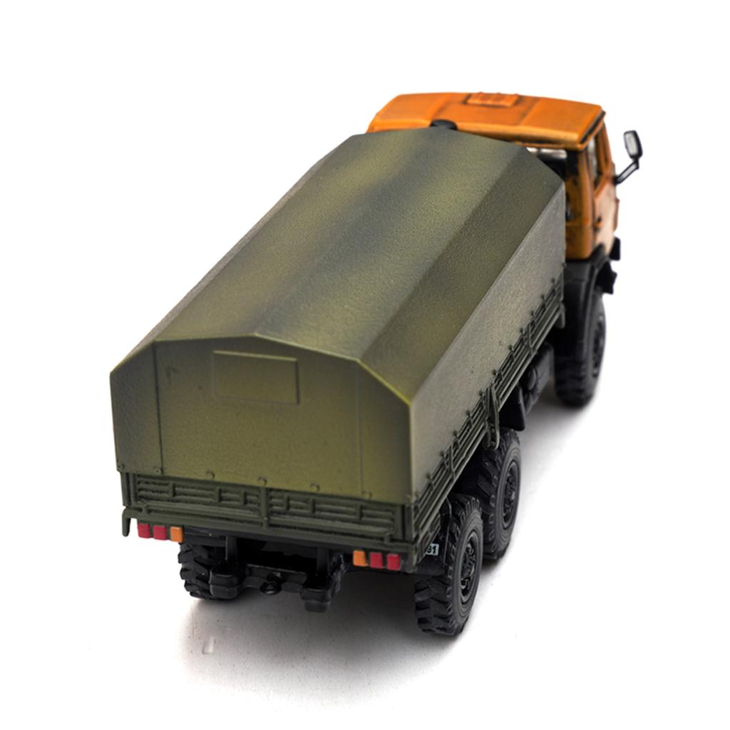1/72 LE12061LA Российский грузовик КАМАЗ43101 Модель инженерной машины Окрашенная готовая модель Коллекционная модель
