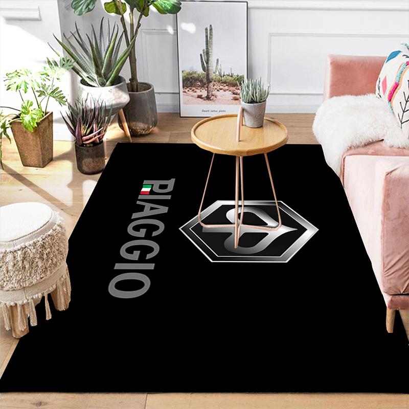1Pc Piaggio Urban Mobility Rug, Office Carpet Indoor Outdoor Doormat, Non-Slip Soft, Living Room, Christmas Halloween Gift. M928295