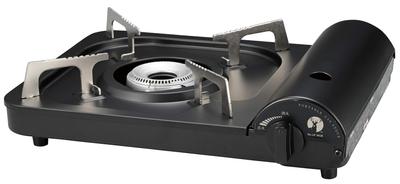 CAPTAIN STAG BBQ Grill Stove Cassette Stove Настольная портативная кассетная печь черного цвета Ширина 342 x Глубина 270 x Высота 86 мм UF-0028