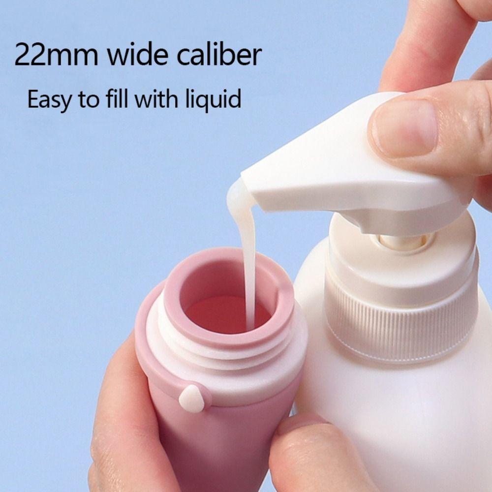 Аксессуары Силиконовая Портативная Пустая Бутылка Многоразовые Бутылки Контейнер с Дозатором Упаковка для Лосьона
