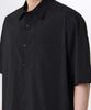 MUSINSA STANDARD [Cooltandard] Relaxed Nylon Short Sleeve Shirt [Black]
