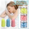 30 Pieces Soft Foam Ear Plugs Reusable Sponge Earplugs For Sleeping Anti-Snoring Noise Canceling Hearing