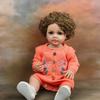 55 см Reborn Baby Princess, мягкий силиконовый гибкий мягкий на ощупь вьющийся волос, модная кукла для девочек, подарок