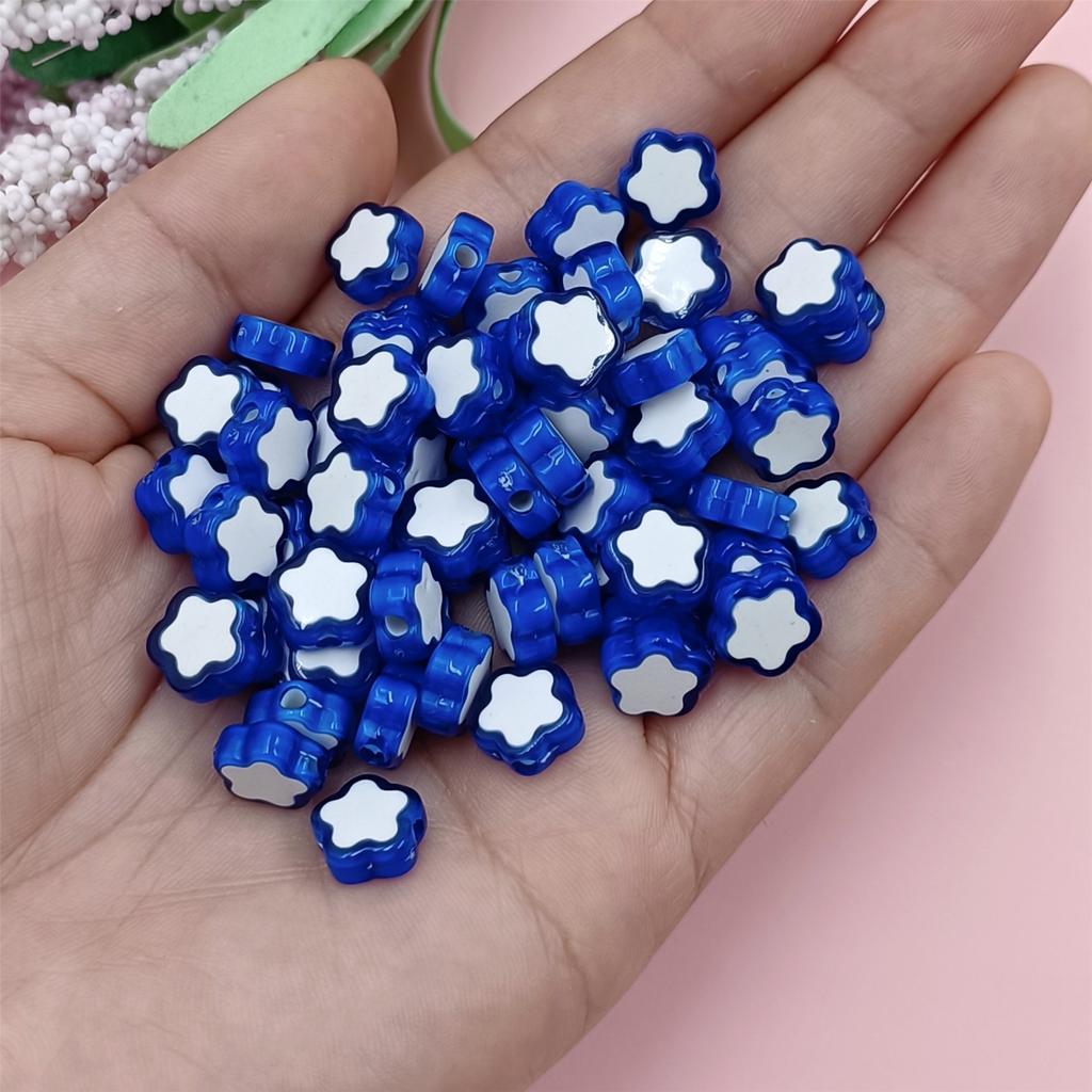 150 шт. ювелирные изделия 10 мм для изготовления ювелирных изделий DIY глиняные бусины ручной работы в форме цветка бусины-разделители акриловые бусины