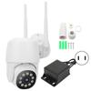Security Camera Outdoor Network Wireless WIFI 360 Degree Dome Panoramic Monitor Power Adapter