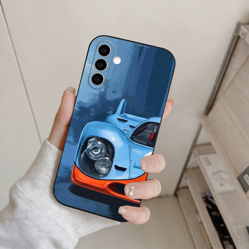 Чехол для телефона Star Ra-cing Car для Samsung Galaxy A73, A72, A71, A70, A53, A52, A51, Другие Мягкий Черный Чехол