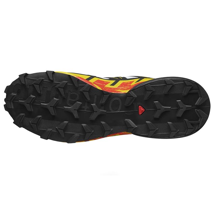 SALOMON Speedcross 6 Удобные Нескользящие Прочные Поддерживающие Низкие Походные Кроссовки Мужские Походные Кроссовки Черные Белые Желтые 417378