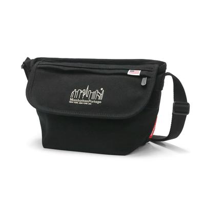 Подлинная сумка-мессенджер MP1603CNVS Повседневная сумка-мессенджер Canvas BLK [Manhattan Portage] [Официальный]