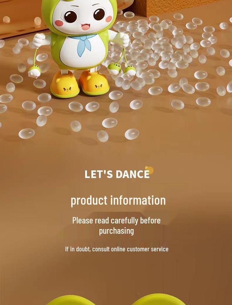 Танцующая лягушка-робот игрушка со светом и музыкой - развивающий подарок для детей