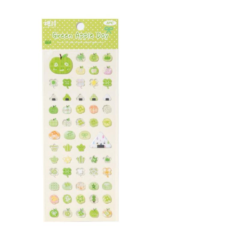 1/4 шт. 3D Наклейки Старый Океан Клевер Звезда Милые Наклейки DIY Поделки Скрапбукинг Журнал Чехлы для Телефона Ручной Счет Декоративные Наклейки