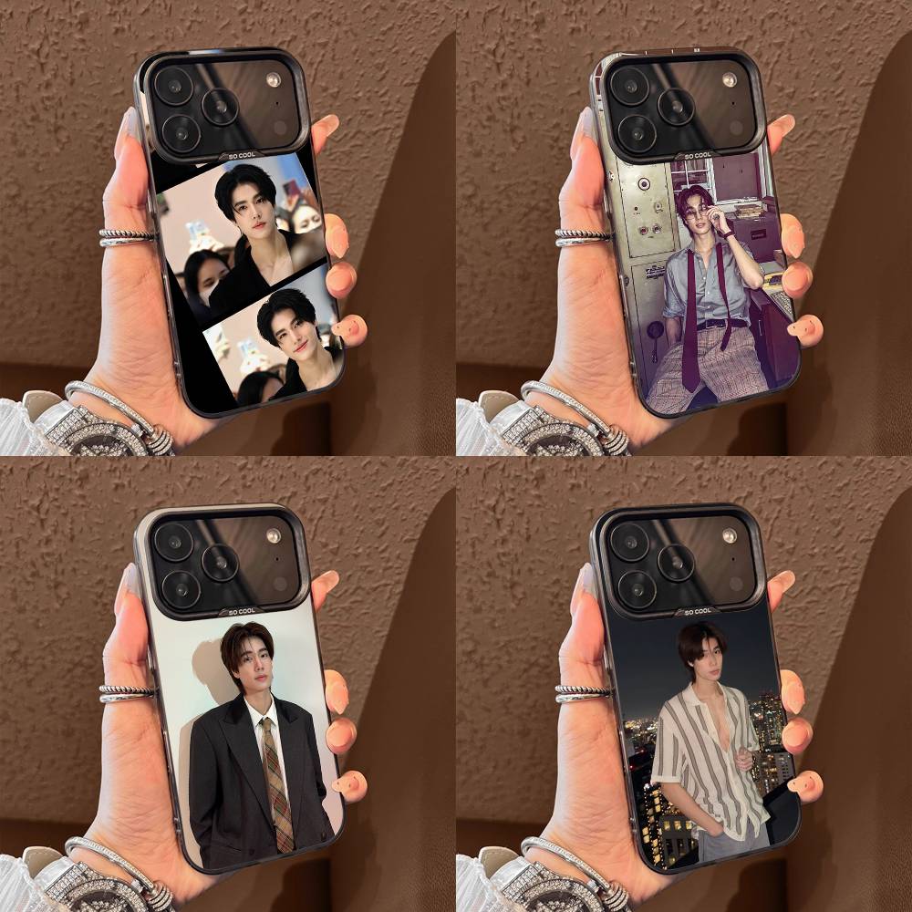 Чехол для телефона P-Phuwin A-Actor Tangsakyuen Для iPhone 17,16,15,14,13,12,11,Pro,Max,Plus,E,SE4,Air,Mini Черный IMD Box
