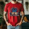 New Summer Unisexs 100 Cotton TShirt California Streetwear Panther Skateboard Casual Breathable Short Sleeve