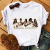 Women Funny Graphic Black African Curly Hair T-shirts for Aesthetic for Women Fashion Printed T-shirt T-shirt Aesthetic Clothes