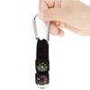 Durable Outdoor Survival Tool High Quality Outdoor Camping Compass Key Chain Thermometer Carabiner