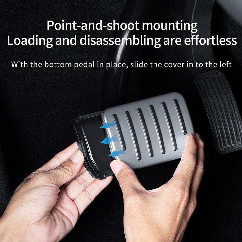 For Tesla New Model Y Launch Juniper 2025 Model 3 Highland 2020-2024 Accelerator Brake Pedal Anti Slip Foot Rest Cover