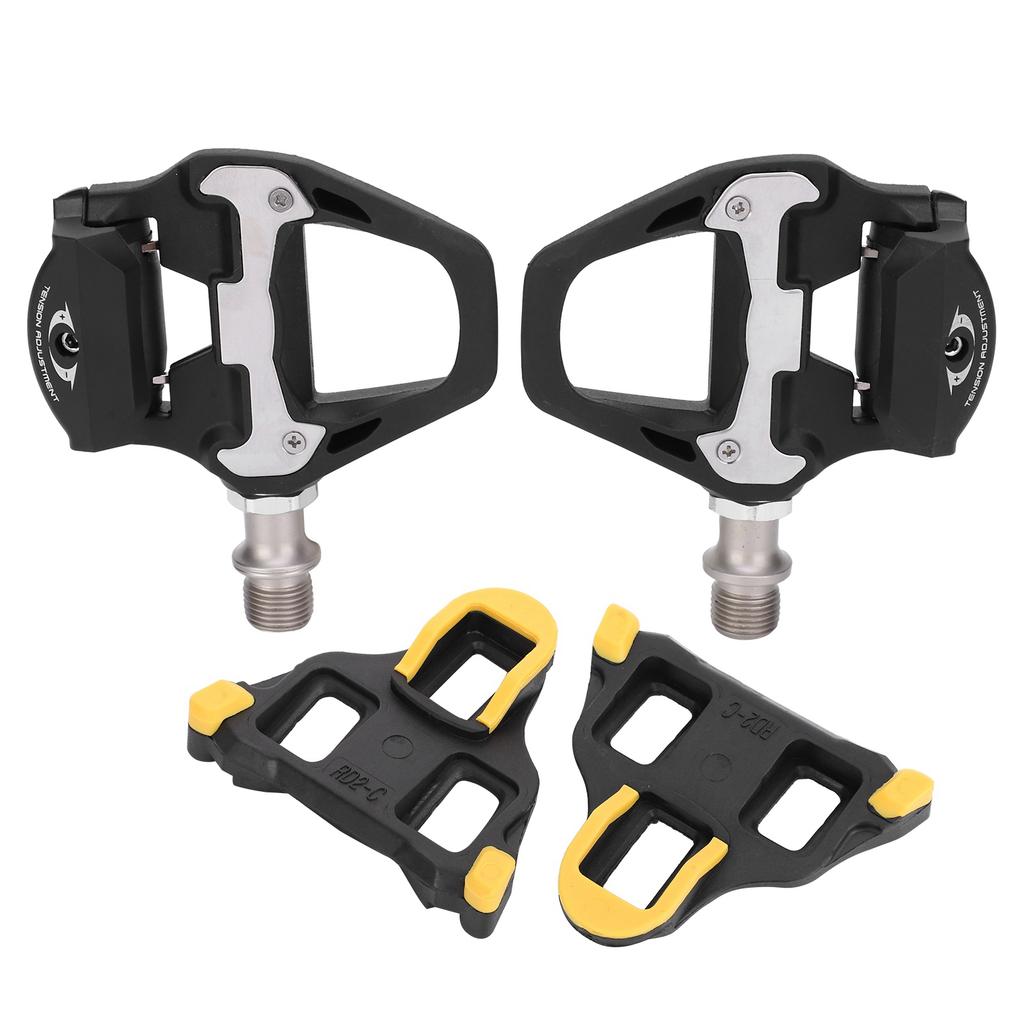 SPD‑SL Cycling Road Bike Self‑Locking Pedals with Cleats Bicycle Pedals Repair Replacement