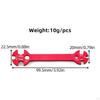 RC Car Opens End Wrench Aluminum Alloy Accessories High Performance Versatile Portable Sturdy