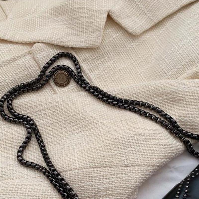 Advanced Westernized Women's Shoulder Bag Versatile Chain Underarm Bag Single Shoulder Crossbody Bag Ins Style Small Square Bags