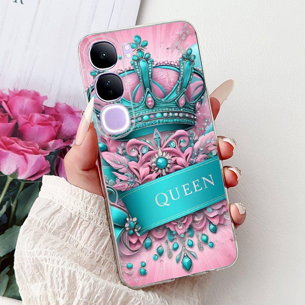 Clear For Vivo V40 Lite IDN Case 4G 5G Cute Cartoon Cool Luxury Funny Boys Girls Phone Case For vivo V40 Lite 5G IDN Back Cover