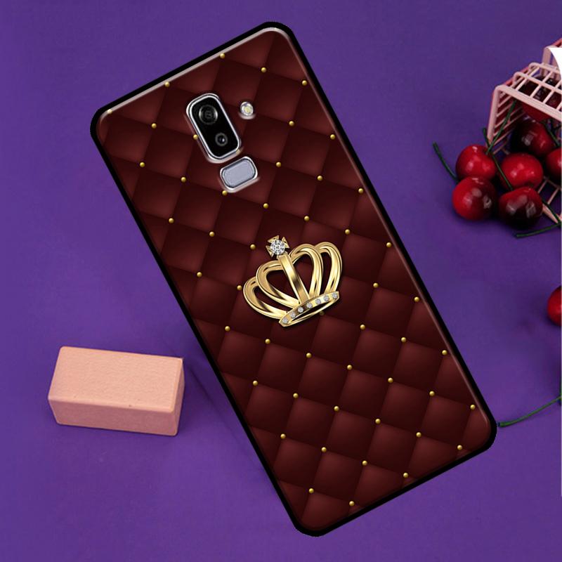 Дизайн дивана с стеганой текстурой, чехол для телефона с короной для Samsung Galaxy J3 J5 J7 2017 J1 A5 A3 2016 J8 J4 J6 Plus A6 A8 A7 A9 2018